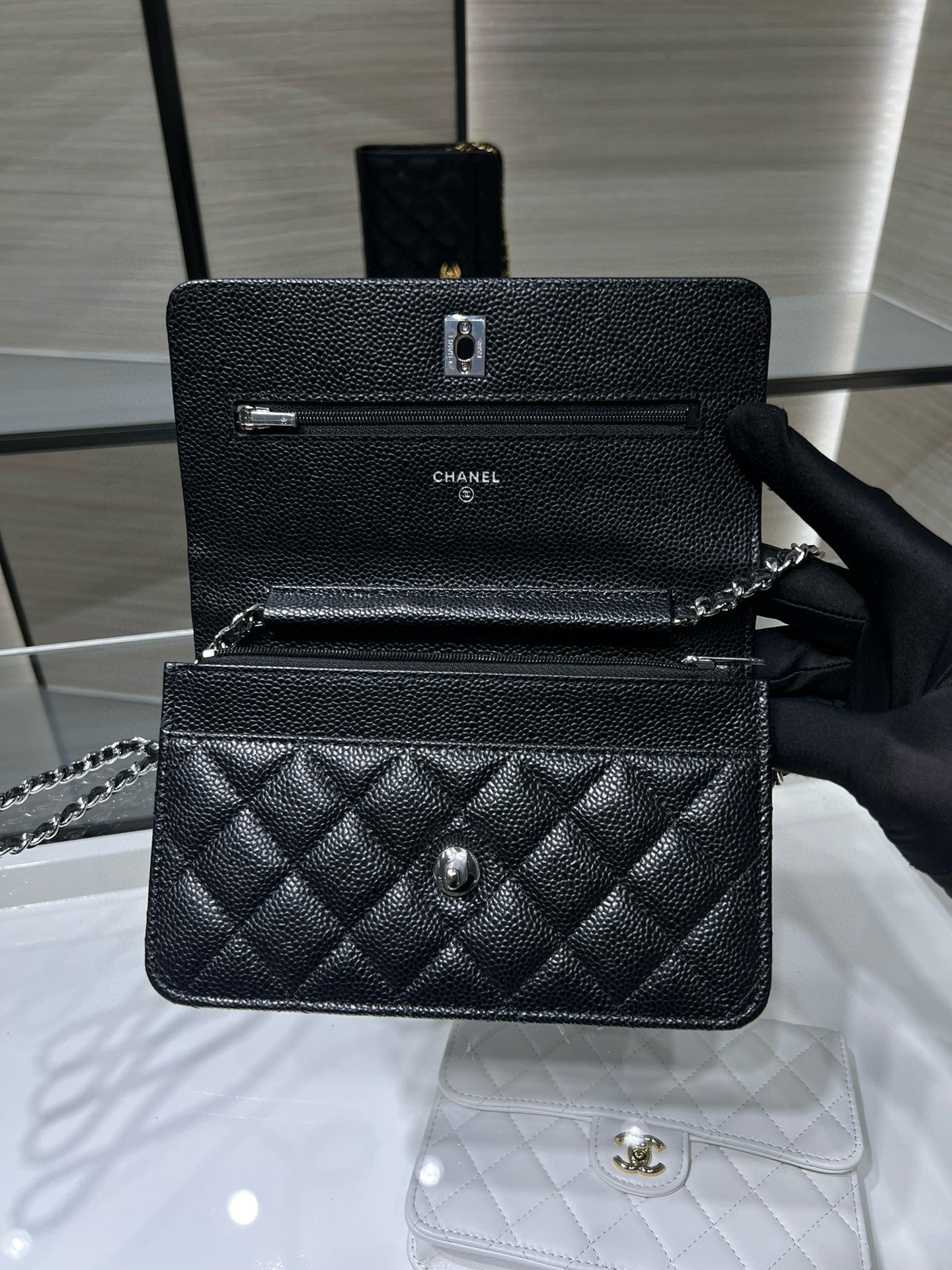 CL WOC - 19CM [AP4241] CELINE CHANEL ACCESSORIES LOEWE SHOES LOUIS VUITTON DIRO YSL OTHER BRAND HANDBAGS BALENCIAGA BOTTEGA VENETA GOYARD HERMES BURBERRY VALENTINO GUCCI FENDI MIUMIU CHLOE PRADA BVLGARI SUITCASE NEW ARRIVAL 
