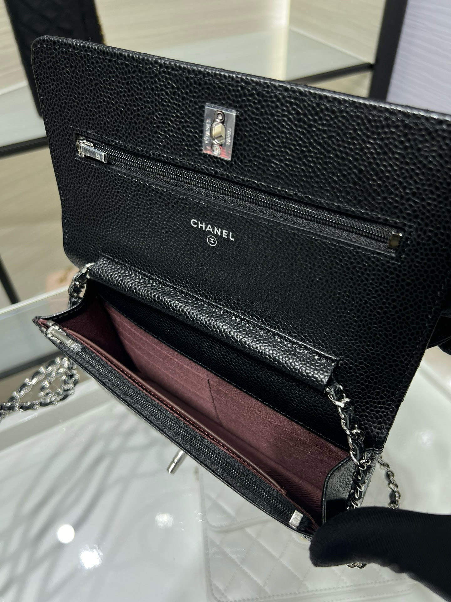 CL WOC - 19CM [AP4241] CELINE CHANEL ACCESSORIES LOEWE SHOES LOUIS VUITTON DIRO YSL OTHER BRAND HANDBAGS BALENCIAGA BOTTEGA VENETA GOYARD HERMES BURBERRY VALENTINO GUCCI FENDI MIUMIU CHLOE PRADA BVLGARI SUITCASE NEW ARRIVAL 