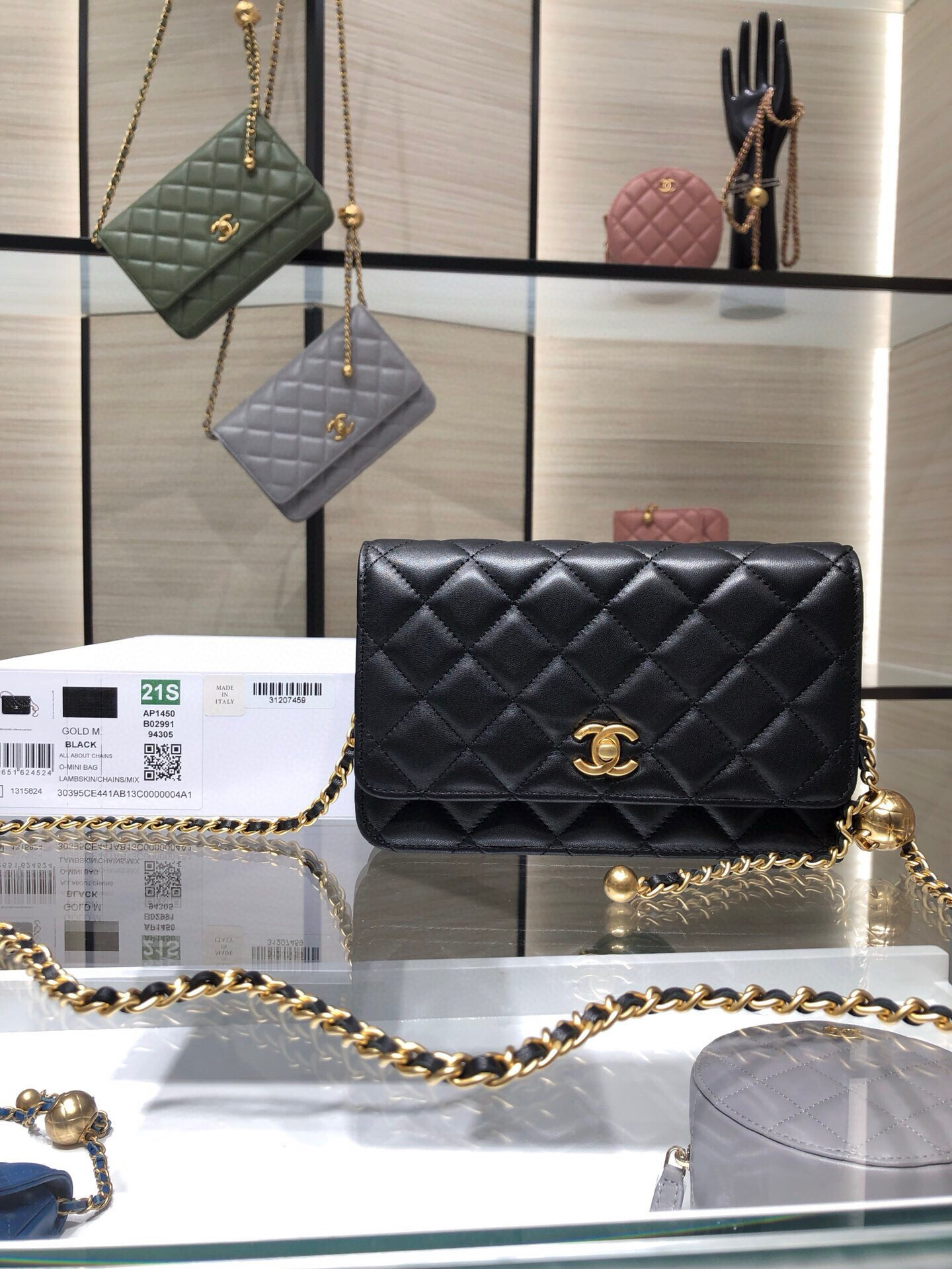 CL WOC - 19CM [AP1450Y-2] CELINE CHANEL ACCESSORIES LOEWE SHOES LOUIS VUITTON DIRO YSL OTHER BRAND HANDBAGS BALENCIAGA BOTTEGA VENETA GOYARD HERMES BURBERRY VALENTINO GUCCI FENDI MIUMIU CHLOE PRADA BVLGARI SUITCASE NEW ARRIVAL 