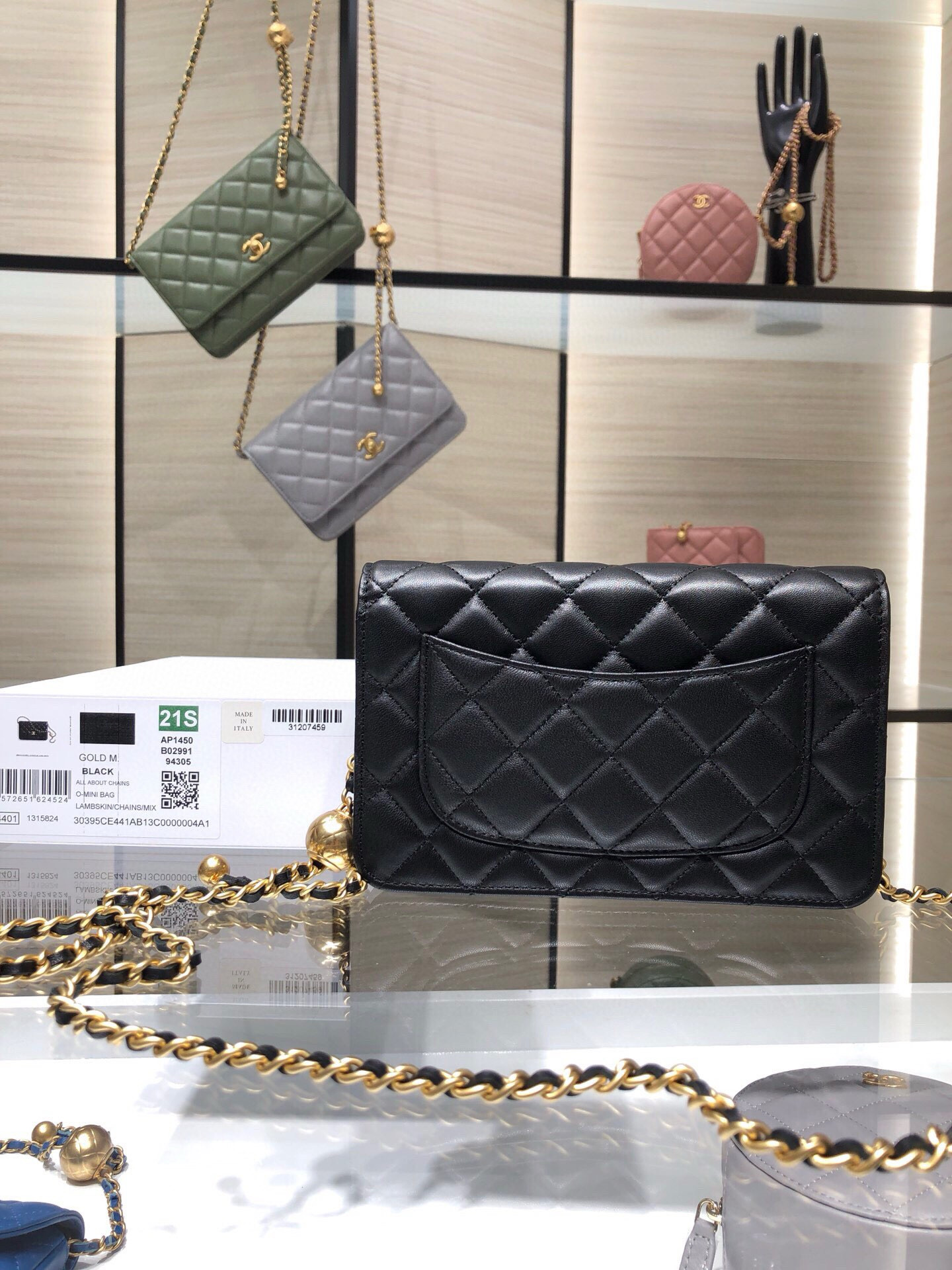 CL WOC - 19CM [AP1450Y-2] CELINE CHANEL ACCESSORIES LOEWE SHOES LOUIS VUITTON DIRO YSL OTHER BRAND HANDBAGS BALENCIAGA BOTTEGA VENETA GOYARD HERMES BURBERRY VALENTINO GUCCI FENDI MIUMIU CHLOE PRADA BVLGARI SUITCASE NEW ARRIVAL 