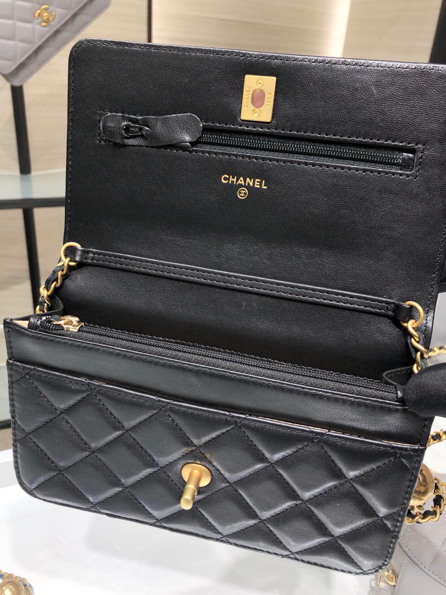 CL WOC - 19CM [AP1450Y-2] CELINE CHANEL ACCESSORIES LOEWE SHOES LOUIS VUITTON DIRO YSL OTHER BRAND HANDBAGS BALENCIAGA BOTTEGA VENETA GOYARD HERMES BURBERRY VALENTINO GUCCI FENDI MIUMIU CHLOE PRADA BVLGARI SUITCASE NEW ARRIVAL 