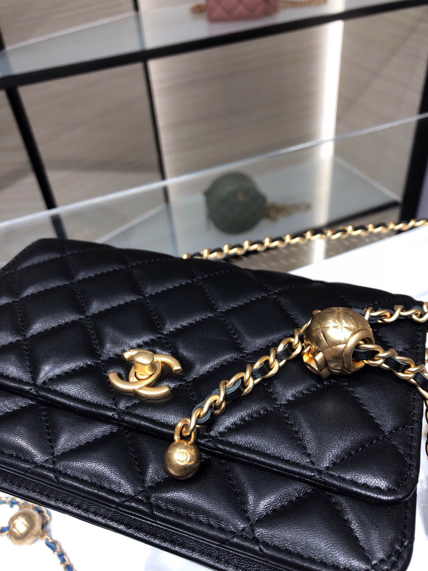 CL WOC - 19CM [AP1450Y-2] CELINE CHANEL ACCESSORIES LOEWE SHOES LOUIS VUITTON DIRO YSL OTHER BRAND HANDBAGS BALENCIAGA BOTTEGA VENETA GOYARD HERMES BURBERRY VALENTINO GUCCI FENDI MIUMIU CHLOE PRADA BVLGARI SUITCASE NEW ARRIVAL 