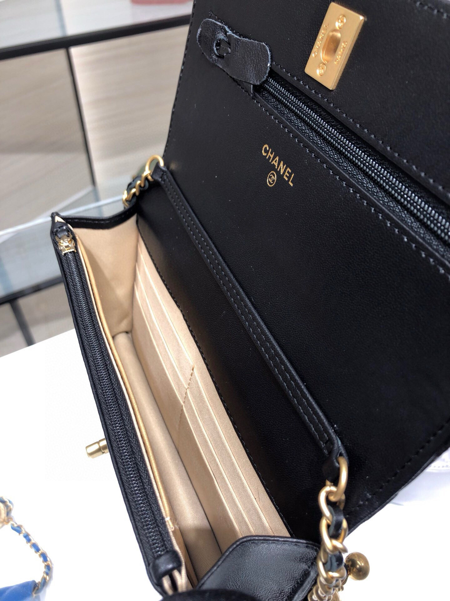 CL WOC - 19CM [AP1450Y-2] CELINE CHANEL ACCESSORIES LOEWE SHOES LOUIS VUITTON DIRO YSL OTHER BRAND HANDBAGS BALENCIAGA BOTTEGA VENETA GOYARD HERMES BURBERRY VALENTINO GUCCI FENDI MIUMIU CHLOE PRADA BVLGARI SUITCASE NEW ARRIVAL 