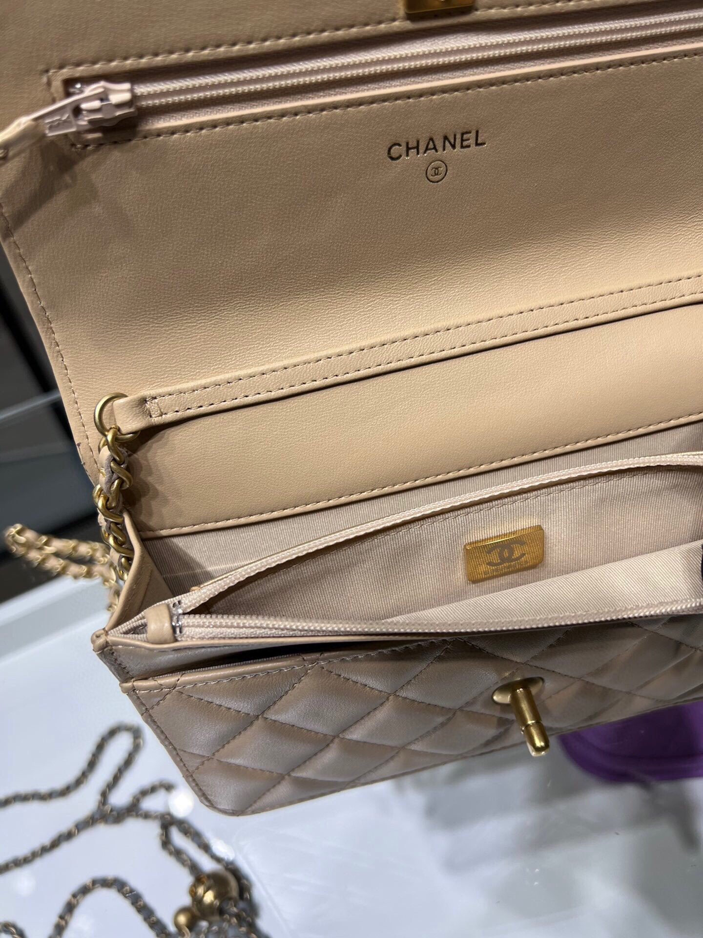 CL WOC - 19CM [AP1450Y-1] CELINE CHANEL ACCESSORIES LOEWE SHOES LOUIS VUITTON DIRO YSL OTHER BRAND HANDBAGS BALENCIAGA BOTTEGA VENETA GOYARD HERMES BURBERRY VALENTINO GUCCI FENDI MIUMIU CHLOE PRADA BVLGARI SUITCASE NEW ARRIVAL 