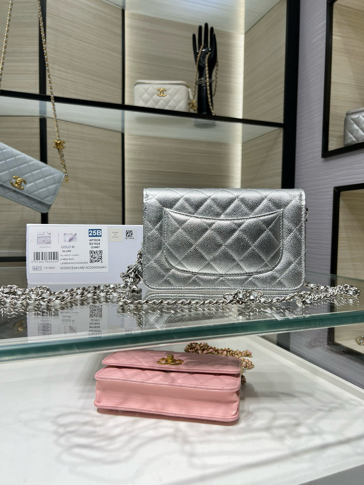 CL 25B WOC - 19CM [C21P9-035150] CELINE CHANEL ACCESSORIES LOEWE SHOES LOUIS VUITTON DIRO YSL OTHER BRAND HANDBAGS BALENCIAGA BOTTEGA VENETA GOYARD HERMES BURBERRY VALENTINO GUCCI FENDI MIUMIU CHLOE PRADA BVLGARI SUITCASE NEW ARRIVAL 