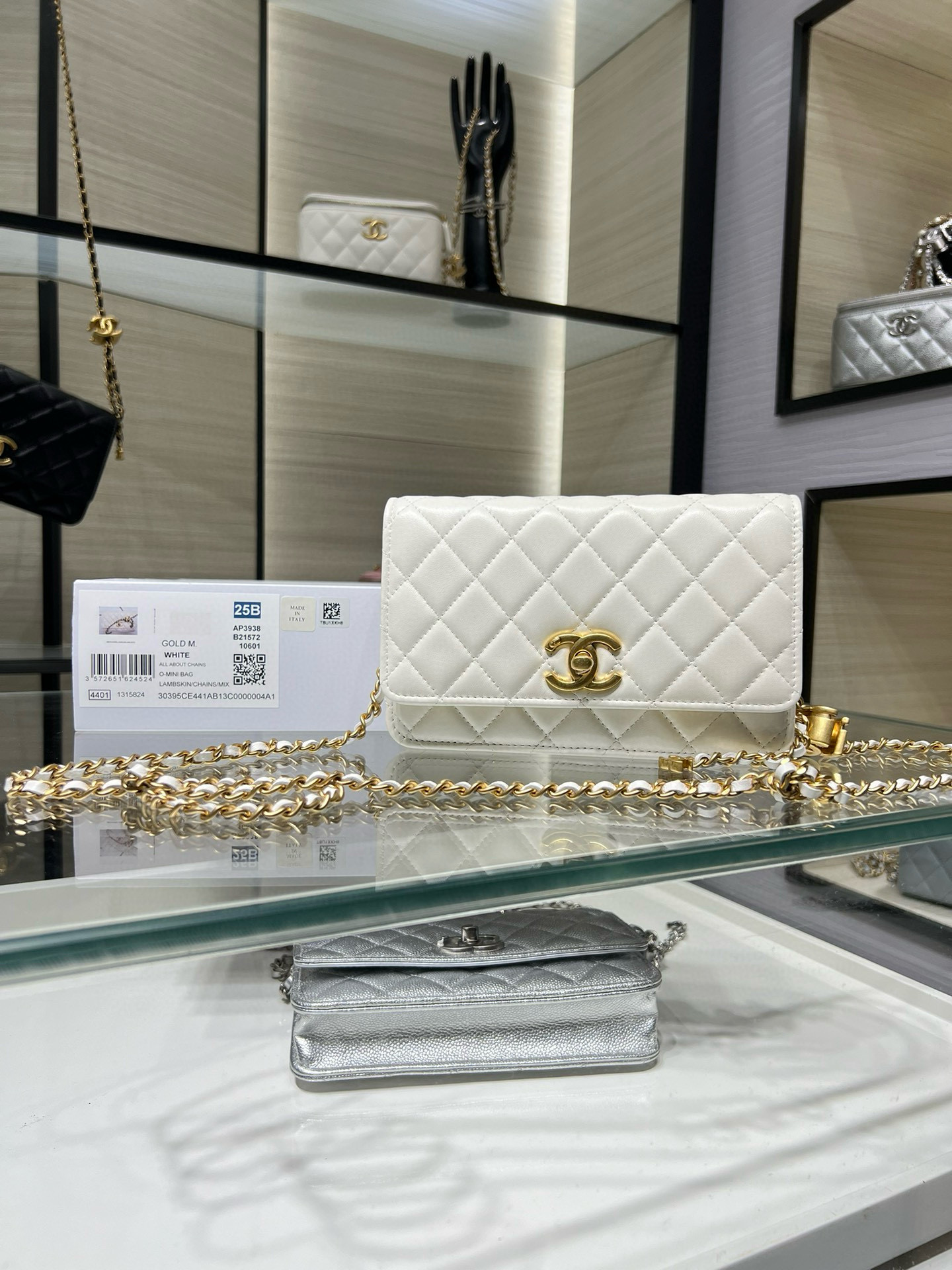 CL 25B WOC - 19CM [C21P9-034349] CELINE CHANEL ACCESSORIES LOEWE SHOES LOUIS VUITTON DIRO YSL OTHER BRAND HANDBAGS BALENCIAGA BOTTEGA VENETA GOYARD HERMES BURBERRY VALENTINO GUCCI FENDI MIUMIU CHLOE PRADA BVLGARI SUITCASE NEW ARRIVAL 