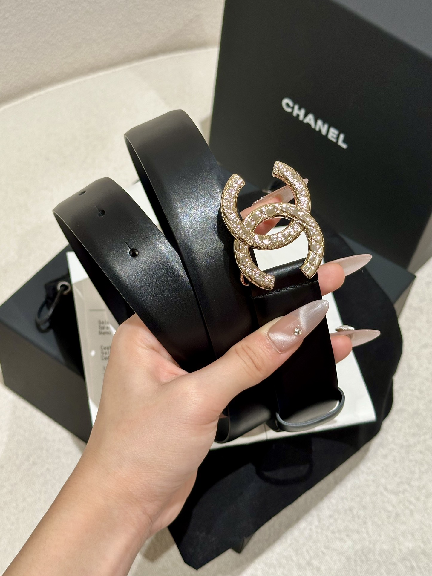 CL BELT [C21P9-032728] CELINE CHANEL ACCESSORIES LOEWE SHOES LOUIS VUITTON DIRO YSL OTHER BRAND HANDBAGS BALENCIAGA BOTTEGA VENETA GOYARD HERMES BURBERRY VALENTINO GUCCI FENDI MIUMIU CHLOE PRADA BVLGARI SUITCASE NEW ARRIVAL 