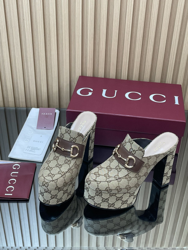 Gucci Women's platform mule with Horsebit -13.5cm [C21P8-075116] CELINE CHANEL ACCESSORIES LOEWE SHOES LOUIS VUITTON DIRO YSL OTHER BRAND HANDBAGS BALENCIAGA BOTTEGA VENETA GOYARD HERMES BURBERRY VALENTINO GUCCI FENDI MIUMIU CHLOE PRADA BVLGARI SUITCASE NEW ARRIVAL 