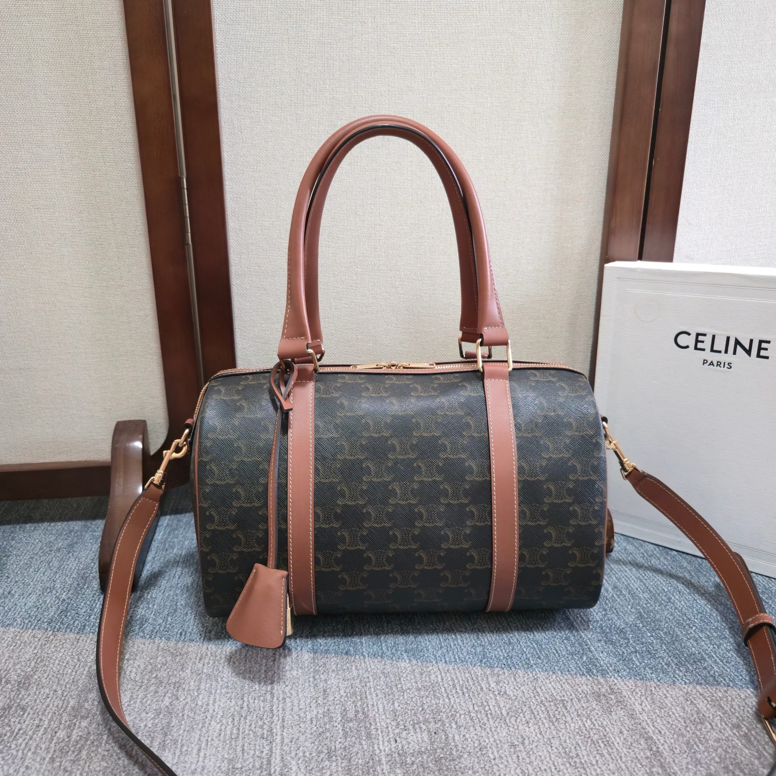 CELIN* LARGE BOSTON - 31x20x17cm (image for) CELIN* LARGE BOSTON - 31x20x17cm
