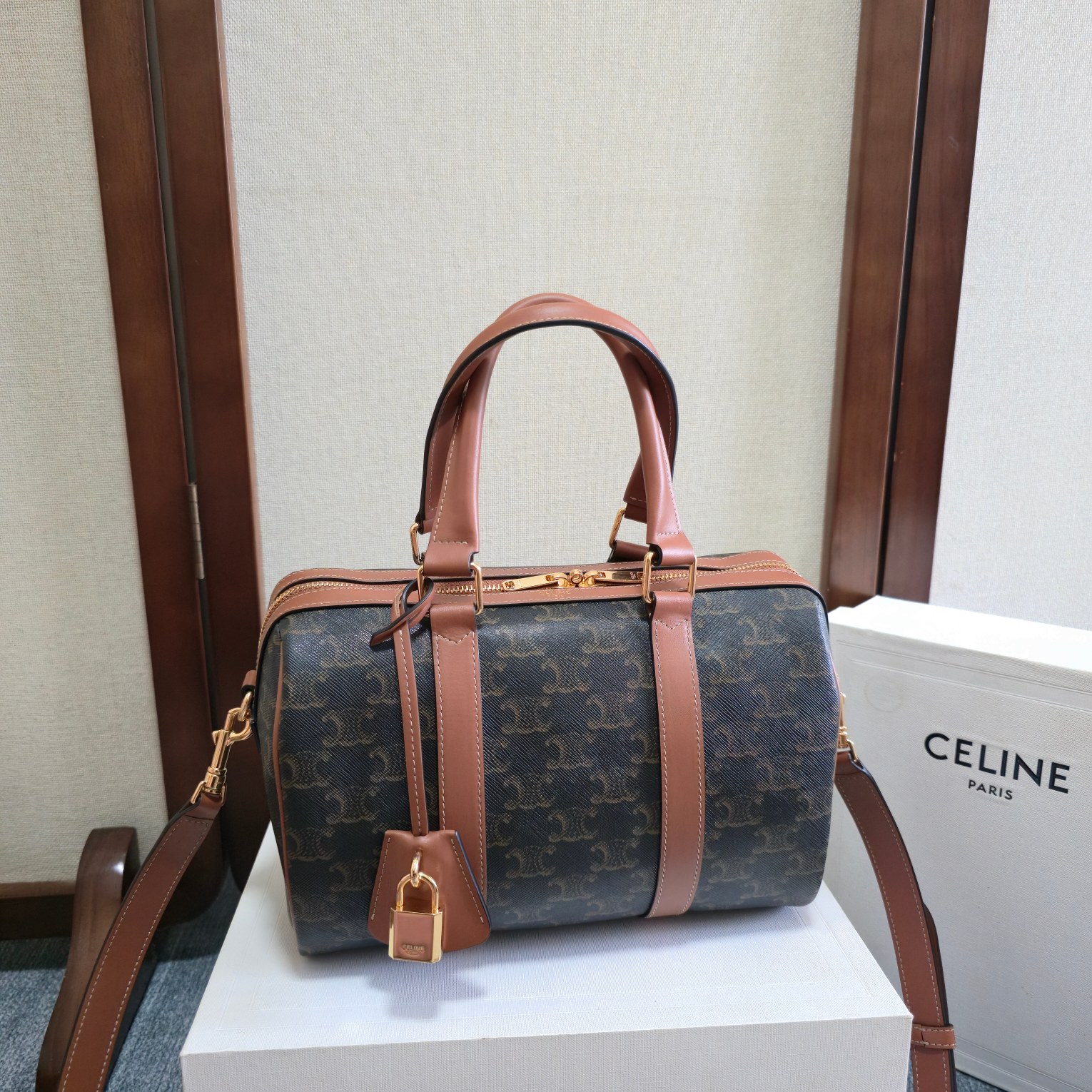 CELIN* MEDIUM BOSTON - 25*19*13CM (image for) CELIN* MEDIUM BOSTON - 25*19*13CM