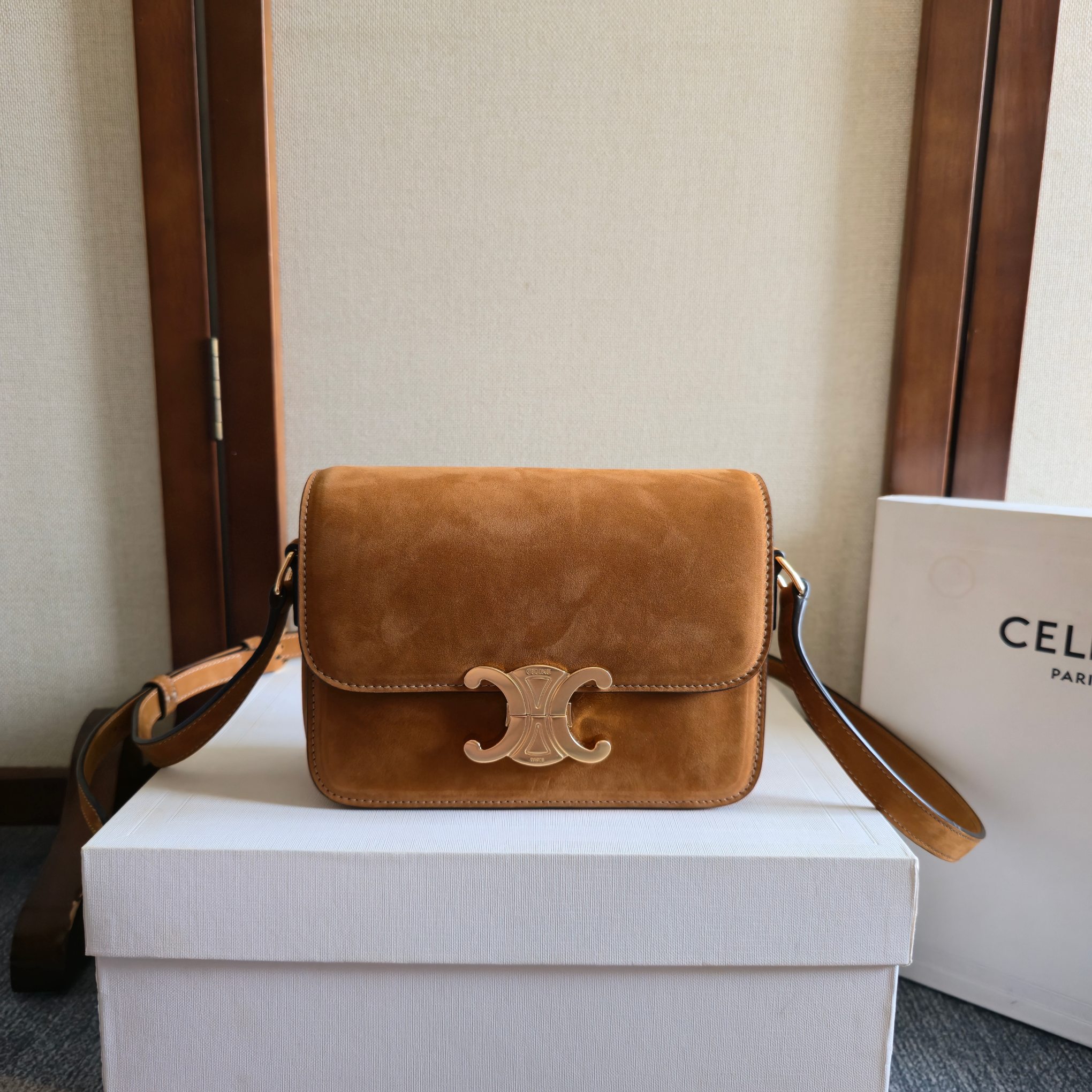 (image for) CELIN* TEEN TRIOMPHE BAG - 18.5*13.5*7CM