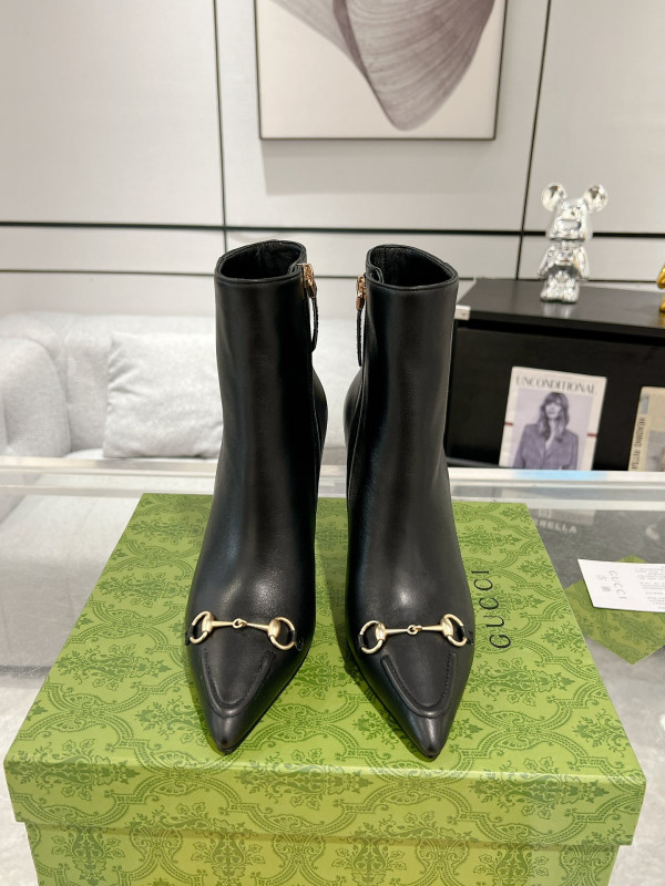 (image for) Gucci Women's ankle boot with Horsebit - 10.5CM