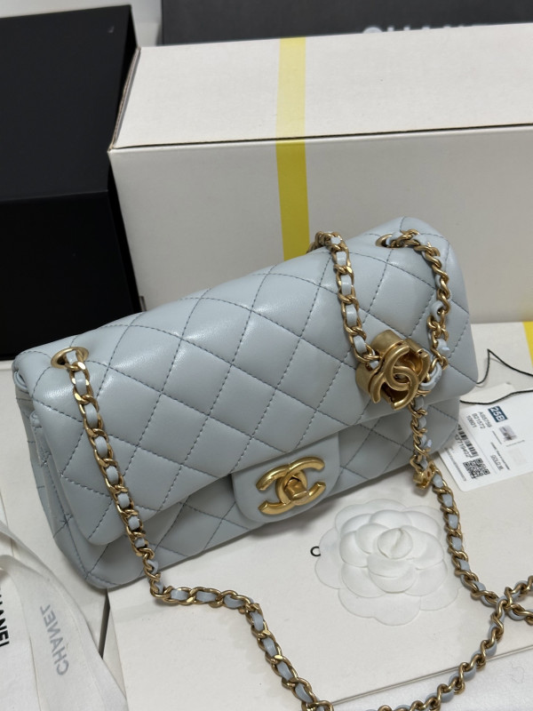 CL 25B FLAP BAG WITH CALFSKIN - 20*13*7CM [C21N1-092440] CELINE CHANEL ACCESSORIES LOEWE SHOES LOUIS VUITTON DIRO YSL OTHER BRAND HANDBAGS BALENCIAGA BOTTEGA VENETA GOYARD HERMES BURBERRY VALENTINO GUCCI FENDI MIUMIU CHLOE PRADA BVLGARI SUITCASE NEW ARRIVAL 