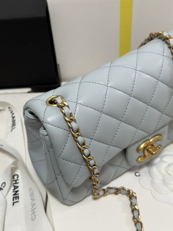 CL 25B FLAP BAG WITH CALFSKIN - 20*13*7CM [C21N1-092440] CELINE CHANEL ACCESSORIES LOEWE SHOES LOUIS VUITTON DIRO YSL OTHER BRAND HANDBAGS BALENCIAGA BOTTEGA VENETA GOYARD HERMES BURBERRY VALENTINO GUCCI FENDI MIUMIU CHLOE PRADA BVLGARI SUITCASE NEW ARRIVAL 