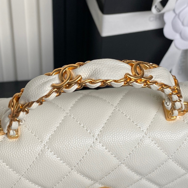 CL FLAP BAG WITH TOP HANDLE -18.5CM [C21N1-084439] CELINE CHANEL ACCESSORIES LOEWE SHOES LOUIS VUITTON DIRO YSL OTHER BRAND HANDBAGS BALENCIAGA BOTTEGA VENETA GOYARD HERMES BURBERRY VALENTINO GUCCI FENDI MIUMIU CHLOE PRADA BVLGARI SUITCASE NEW ARRIVAL 