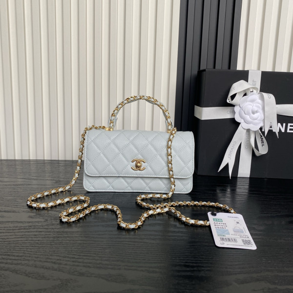 CL FLAP BAG WITH TOP HANDLE -18.5CM [C21N1-084358] CELINE CHANEL ACCESSORIES LOEWE SHOES LOUIS VUITTON DIRO YSL OTHER BRAND HANDBAGS BALENCIAGA BOTTEGA VENETA GOYARD HERMES BURBERRY VALENTINO GUCCI FENDI MIUMIU CHLOE PRADA BVLGARI SUITCASE NEW ARRIVAL 