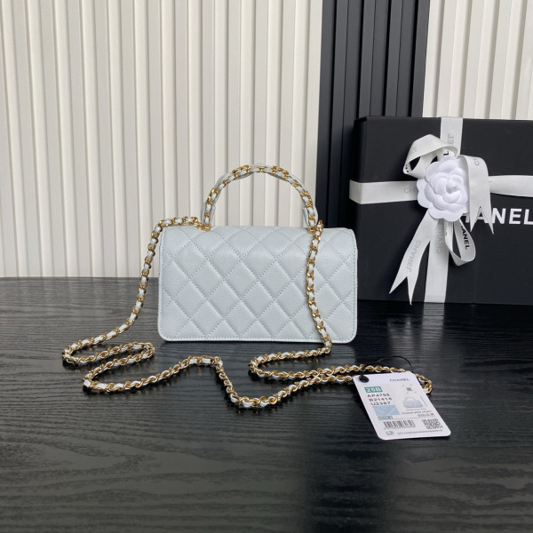 CL FLAP BAG WITH TOP HANDLE -18.5CM [C21N1-084358] CELINE CHANEL ACCESSORIES LOEWE SHOES LOUIS VUITTON DIRO YSL OTHER BRAND HANDBAGS BALENCIAGA BOTTEGA VENETA GOYARD HERMES BURBERRY VALENTINO GUCCI FENDI MIUMIU CHLOE PRADA BVLGARI SUITCASE NEW ARRIVAL 