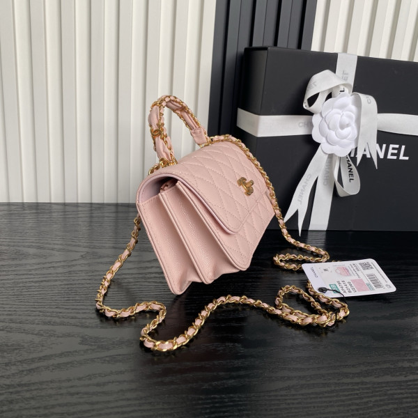 CL FLAP BAG WITH TOP HANDLE -18.5CM [C21N1-084316] CELINE CHANEL ACCESSORIES LOEWE SHOES LOUIS VUITTON DIRO YSL OTHER BRAND HANDBAGS BALENCIAGA BOTTEGA VENETA GOYARD HERMES BURBERRY VALENTINO GUCCI FENDI MIUMIU CHLOE PRADA BVLGARI SUITCASE NEW ARRIVAL 