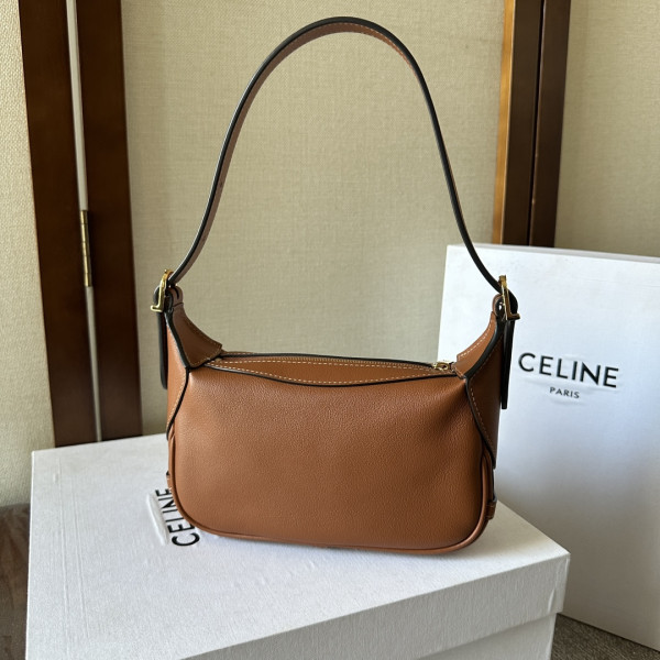 Celin* Mini Romy Shoulder Bag - 19*14*5CM [C21MZ-085340] CELINE CHANEL ACCESSORIES LOEWE SHOES LOUIS VUITTON DIRO YSL OTHER BRAND HANDBAGS BALENCIAGA BOTTEGA VENETA GOYARD HERMES BURBERRY VALENTINO GUCCI FENDI MIUMIU CHLOE PRADA BVLGARI SUITCASE NEW ARRIVAL 