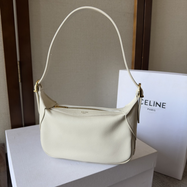 Celin* Mini Romy Shoulder Bag - 19*14*5CM [C21MZ-085234] CELINE CHANEL ACCESSORIES LOEWE SHOES LOUIS VUITTON DIRO YSL OTHER BRAND HANDBAGS BALENCIAGA BOTTEGA VENETA GOYARD HERMES BURBERRY VALENTINO GUCCI FENDI MIUMIU CHLOE PRADA BVLGARI SUITCASE NEW ARRIVAL 