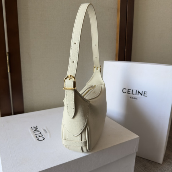 Celin* Mini Romy Shoulder Bag - 19*14*5CM [C21MZ-085234] CELINE CHANEL ACCESSORIES LOEWE SHOES LOUIS VUITTON DIRO YSL OTHER BRAND HANDBAGS BALENCIAGA BOTTEGA VENETA GOYARD HERMES BURBERRY VALENTINO GUCCI FENDI MIUMIU CHLOE PRADA BVLGARI SUITCASE NEW ARRIVAL 