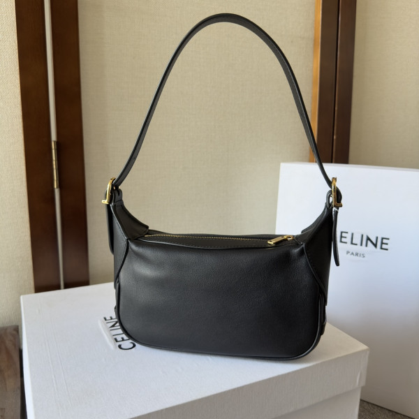 Celin* Mini Romy Shoulder Bag - 19*14*5CM [C21MZ-085021] CELINE CHANEL ACCESSORIES LOEWE SHOES LOUIS VUITTON DIRO YSL OTHER BRAND HANDBAGS BALENCIAGA BOTTEGA VENETA GOYARD HERMES BURBERRY VALENTINO GUCCI FENDI MIUMIU CHLOE PRADA BVLGARI SUITCASE NEW ARRIVAL 