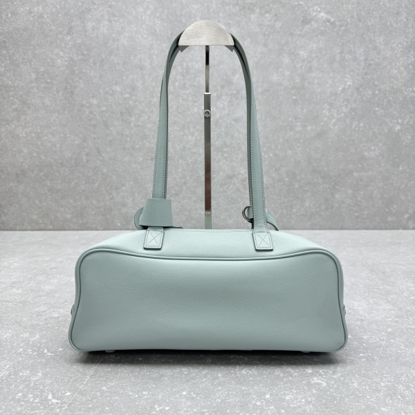 Balenciaga Carrie Bowling Bag - 34*12*12CM [C21MZ-081925] CELINE CHANEL ACCESSORIES LOEWE SHOES LOUIS VUITTON DIRO YSL OTHER BRAND HANDBAGS BALENCIAGA BOTTEGA VENETA GOYARD HERMES BURBERRY VALENTINO GUCCI FENDI MIUMIU CHLOE PRADA BVLGARI SUITCASE NEW ARRIVAL 
