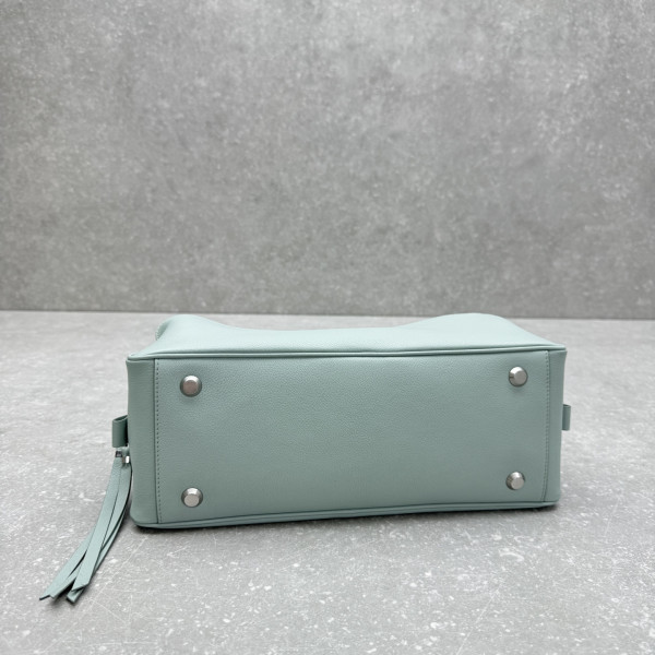 Balenciaga Carrie Bowling Bag - 34*12*12CM [C21MZ-081925] CELINE CHANEL ACCESSORIES LOEWE SHOES LOUIS VUITTON DIRO YSL OTHER BRAND HANDBAGS BALENCIAGA BOTTEGA VENETA GOYARD HERMES BURBERRY VALENTINO GUCCI FENDI MIUMIU CHLOE PRADA BVLGARI SUITCASE NEW ARRIVAL 