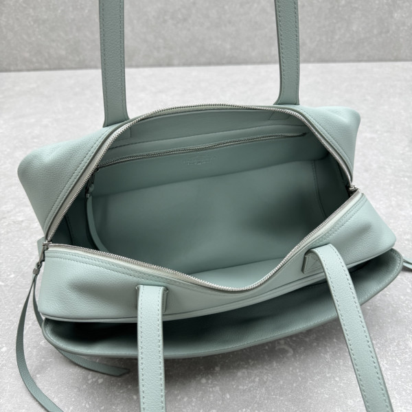 Balenciaga Carrie Bowling Bag - 34*12*12CM [C21MZ-081925] CELINE CHANEL ACCESSORIES LOEWE SHOES LOUIS VUITTON DIRO YSL OTHER BRAND HANDBAGS BALENCIAGA BOTTEGA VENETA GOYARD HERMES BURBERRY VALENTINO GUCCI FENDI MIUMIU CHLOE PRADA BVLGARI SUITCASE NEW ARRIVAL 