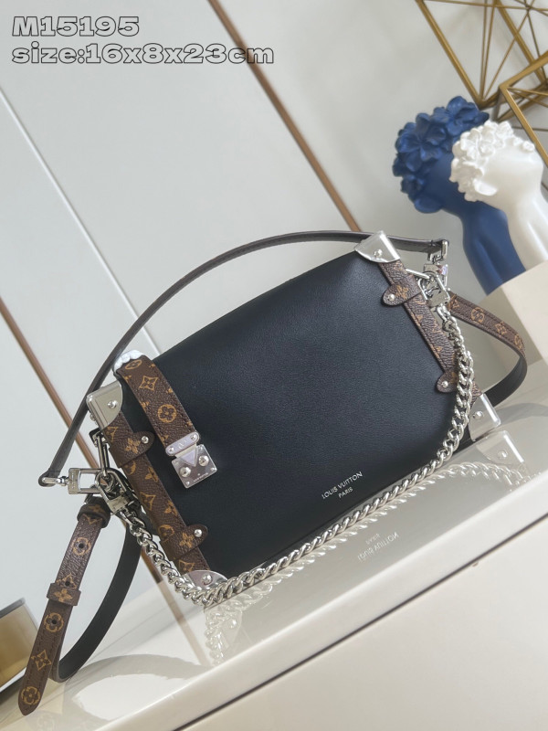Louis Vuitton Side Trunk Vibe MM - 23.5*16*8.5CM (image for) Louis Vuitton Side Trunk Vibe MM - 23.5*16*8.5CM