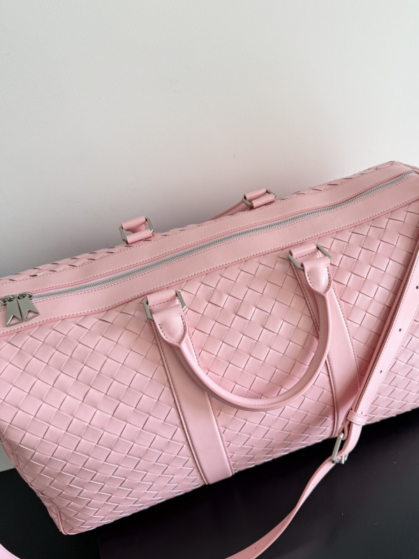 BOTTEGA VENETA Intrecciato Cabin Duffle-50*27*24cm [C21MX-073923] CELINE CHANEL ACCESSORIES LOEWE SHOES LOUIS VUITTON DIRO YSL OTHER BRAND HANDBAGS BALENCIAGA BOTTEGA VENETA GOYARD HERMES BURBERRY VALENTINO GUCCI FENDI MIUMIU CHLOE PRADA BVLGARI SUITCASE NEW ARRIVAL 