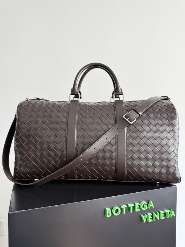 BOTTEGA VENETA Intrecciato Cabin Duffle-50*27*24cm [795287-3] CELINE CHANEL ACCESSORIES LOEWE SHOES LOUIS VUITTON DIRO YSL OTHER BRAND HANDBAGS BALENCIAGA BOTTEGA VENETA GOYARD HERMES BURBERRY VALENTINO GUCCI FENDI MIUMIU CHLOE PRADA BVLGARI SUITCASE NEW ARRIVAL 