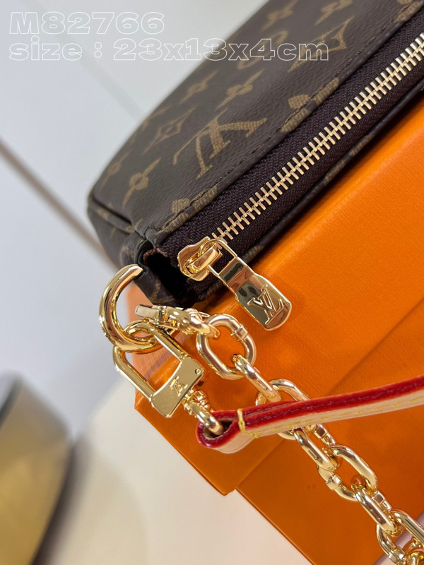 LOUIS VUITTON Pochette Accessoires -13*4*22CM [M82766] CELINE CHANEL ACCESSORIES LOEWE SHOES LOUIS VUITTON DIRO YSL OTHER BRAND HANDBAGS BALENCIAGA BOTTEGA VENETA GOYARD HERMES BURBERRY VALENTINO GUCCI FENDI MIUMIU CHLOE PRADA BVLGARI SUITCASE NEW ARRIVAL 