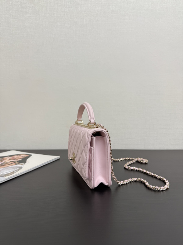 CL trendy CC -18CM [C21MJ-085213] CELINE CHANEL ACCESSORIES LOEWE SHOES LOUIS VUITTON DIRO YSL OTHER BRAND HANDBAGS BALENCIAGA BOTTEGA VENETA GOYARD HERMES BURBERRY VALENTINO GUCCI FENDI MIUMIU CHLOE PRADA BVLGARI SUITCASE NEW ARRIVAL 