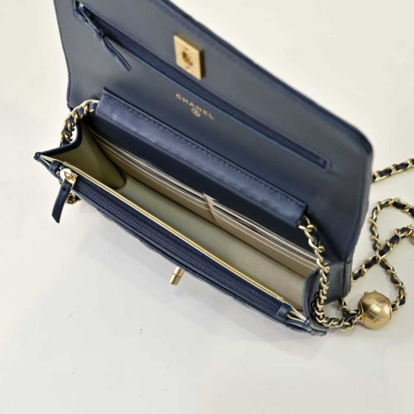 CL WALLET ON CHAIN-19CM [AP1450-3] CELINE CHANEL ACCESSORIES LOEWE SHOES LOUIS VUITTON DIRO YSL OTHER BRAND HANDBAGS BALENCIAGA BOTTEGA VENETA GOYARD HERMES BURBERRY VALENTINO GUCCI FENDI MIUMIU CHLOE PRADA BVLGARI SUITCASE NEW ARRIVAL 