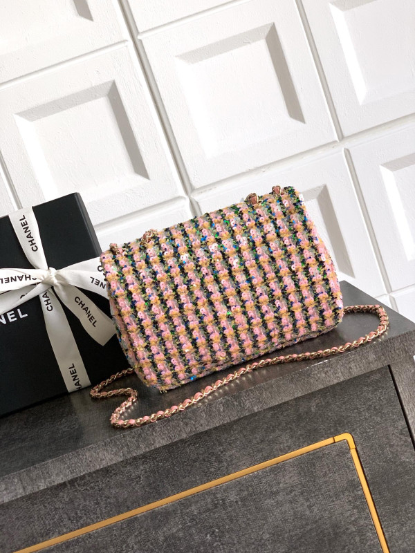 CL FLAP BAG - 20CM [C21KA-090951] CELINE CHANEL ACCESSORIES LOEWE SHOES LOUIS VUITTON DIRO YSL OTHER BRAND HANDBAGS BALENCIAGA BOTTEGA VENETA GOYARD HERMES BURBERRY VALENTINO GUCCI FENDI MIUMIU CHLOE PRADA BVLGARI SUITCASE NEW ARRIVAL 