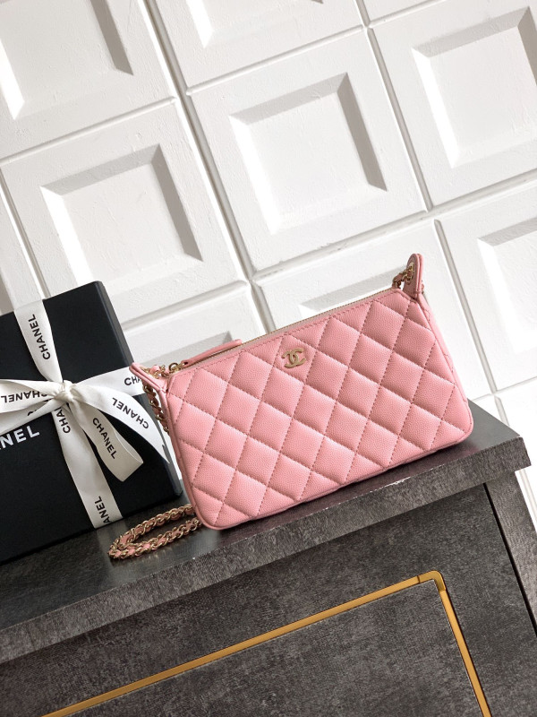 CL Quilted Small Clutch With Chian - 12x21x5.5CM (image for) CL Quilted Small Clutch With Chian - 12x21x5.5CM