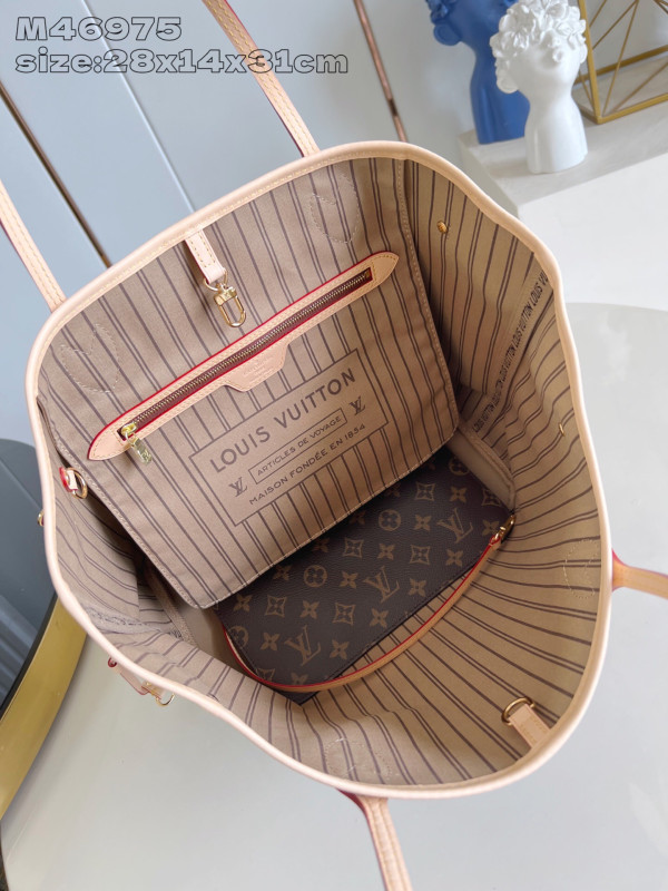 LOUIS VUITTON NEVERFULL MM-31*28*14cm [M46975] CELINE CHANEL ACCESSORIES LOEWE SHOES LOUIS VUITTON DIRO YSL OTHER BRAND HANDBAGS BALENCIAGA BOTTEGA VENETA GOYARD HERMES BURBERRY VALENTINO GUCCI FENDI MIUMIU CHLOE PRADA BVLGARI SUITCASE NEW ARRIVAL 