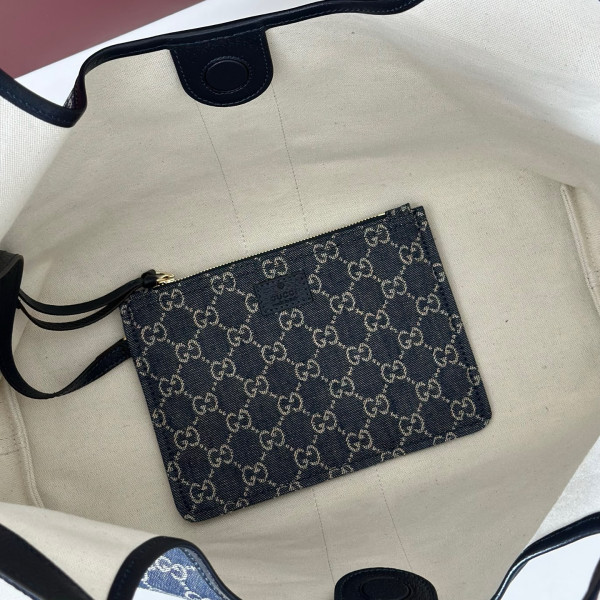 Gucci Giglio large tote bag - 60*47*16CM [853971蓝牛仔布] CELINE CHANEL ACCESSORIES LOEWE SHOES LOUIS VUITTON DIRO YSL OTHER BRAND HANDBAGS BALENCIAGA BOTTEGA VENETA GOYARD HERMES BURBERRY VALENTINO GUCCI FENDI MIUMIU CHLOE PRADA BVLGARI SUITCASE NEW ARRIVAL 