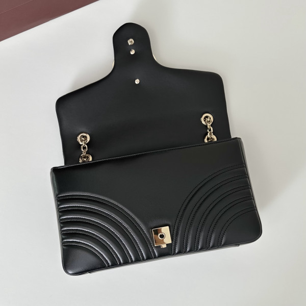 Gucci GG Marmont large shoulder bag - 30.5*18*8CM [838985克色] CELINE CHANEL ACCESSORIES LOEWE SHOES LOUIS VUITTON DIRO YSL OTHER BRAND HANDBAGS BALENCIAGA BOTTEGA VENETA GOYARD HERMES BURBERRY VALENTINO GUCCI FENDI MIUMIU CHLOE PRADA BVLGARI SUITCASE NEW ARRIVAL 
