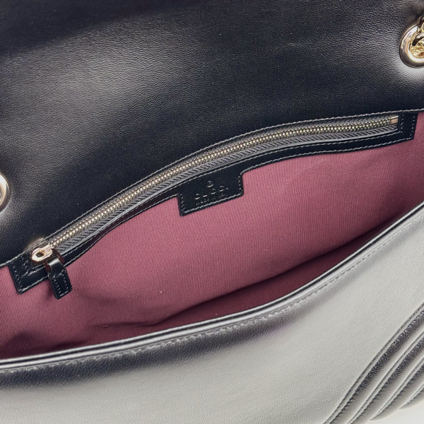 Gucci GG Marmont large shoulder bag - 30.5*18*8CM [838985克色] CELINE CHANEL ACCESSORIES LOEWE SHOES LOUIS VUITTON DIRO YSL OTHER BRAND HANDBAGS BALENCIAGA BOTTEGA VENETA GOYARD HERMES BURBERRY VALENTINO GUCCI FENDI MIUMIU CHLOE PRADA BVLGARI SUITCASE NEW ARRIVAL 