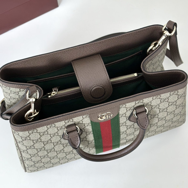 Gucci Ophidia medium tote bag - 33.5*25*14CM [836839啡胶] CELINE CHANEL ACCESSORIES LOEWE SHOES LOUIS VUITTON DIRO YSL OTHER BRAND HANDBAGS BALENCIAGA BOTTEGA VENETA GOYARD HERMES BURBERRY VALENTINO GUCCI FENDI MIUMIU CHLOE PRADA BVLGARI SUITCASE NEW ARRIVAL 