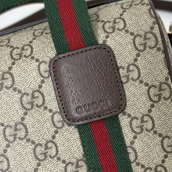 Gucci Mini GG handbag - 20*13*13CM [859975啡胶] CELINE CHANEL ACCESSORIES LOEWE SHOES LOUIS VUITTON DIRO YSL OTHER BRAND HANDBAGS BALENCIAGA BOTTEGA VENETA GOYARD HERMES BURBERRY VALENTINO GUCCI FENDI MIUMIU CHLOE PRADA BVLGARI SUITCASE NEW ARRIVAL 
