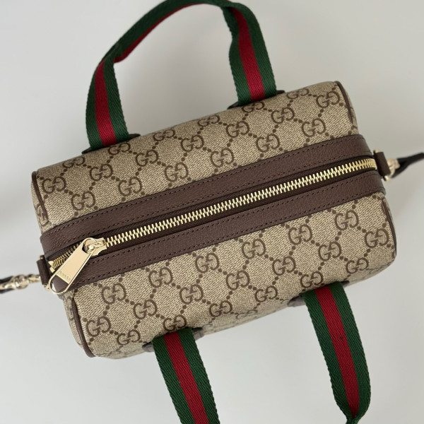 Gucci Mini GG handbag - 20*13*13CM [859975啡胶] CELINE CHANEL ACCESSORIES LOEWE SHOES LOUIS VUITTON DIRO YSL OTHER BRAND HANDBAGS BALENCIAGA BOTTEGA VENETA GOYARD HERMES BURBERRY VALENTINO GUCCI FENDI MIUMIU CHLOE PRADA BVLGARI SUITCASE NEW ARRIVAL 