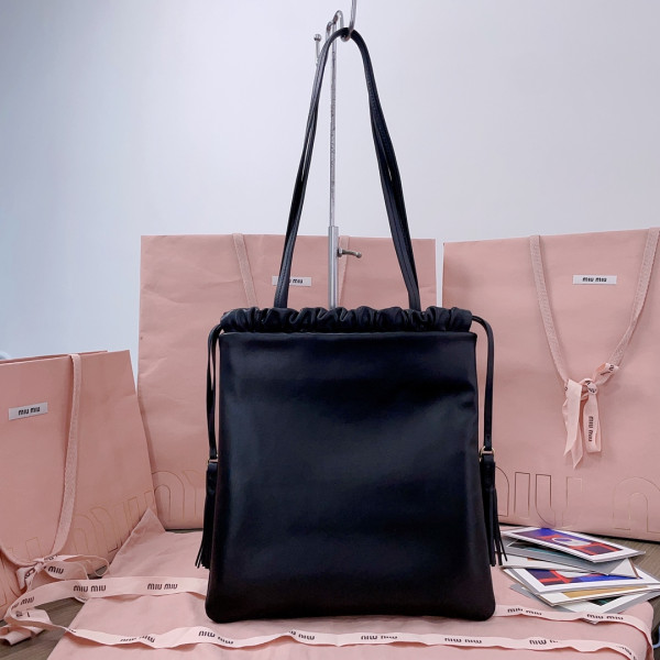 MiuMiu joie bag - 28x31CM [C21JI-080658] CELINE CHANEL ACCESSORIES LOEWE SHOES LOUIS VUITTON DIRO YSL OTHER BRAND HANDBAGS BALENCIAGA BOTTEGA VENETA GOYARD HERMES BURBERRY VALENTINO GUCCI FENDI MIUMIU CHLOE PRADA BVLGARI SUITCASE NEW ARRIVAL 