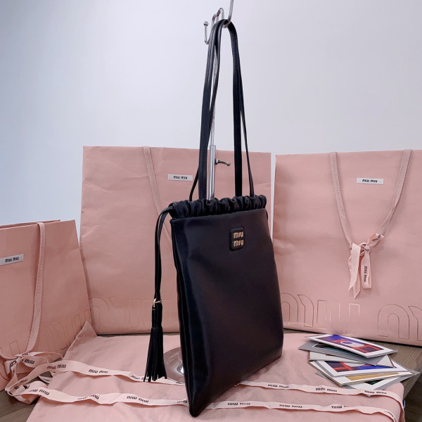 MiuMiu joie bag - 28x31CM [C21JI-080658] CELINE CHANEL ACCESSORIES LOEWE SHOES LOUIS VUITTON DIRO YSL OTHER BRAND HANDBAGS BALENCIAGA BOTTEGA VENETA GOYARD HERMES BURBERRY VALENTINO GUCCI FENDI MIUMIU CHLOE PRADA BVLGARI SUITCASE NEW ARRIVAL 