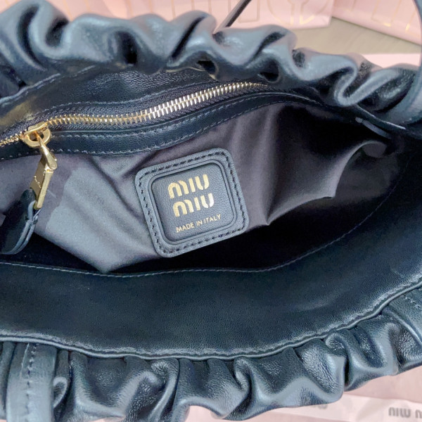 MiuMiu joie bag - 28x31CM [C21JI-080658] CELINE CHANEL ACCESSORIES LOEWE SHOES LOUIS VUITTON DIRO YSL OTHER BRAND HANDBAGS BALENCIAGA BOTTEGA VENETA GOYARD HERMES BURBERRY VALENTINO GUCCI FENDI MIUMIU CHLOE PRADA BVLGARI SUITCASE NEW ARRIVAL 