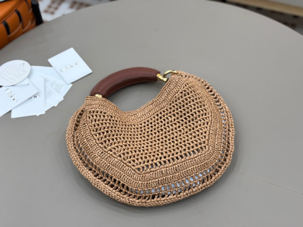 Chloe 25S summer banana hobo bag - 36*21.5*2cm [C21JI-075606] CELINE CHANEL ACCESSORIES LOEWE SHOES LOUIS VUITTON DIRO YSL OTHER BRAND HANDBAGS BALENCIAGA BOTTEGA VENETA GOYARD HERMES BURBERRY VALENTINO GUCCI FENDI MIUMIU CHLOE PRADA BVLGARI SUITCASE NEW ARRIVAL 
