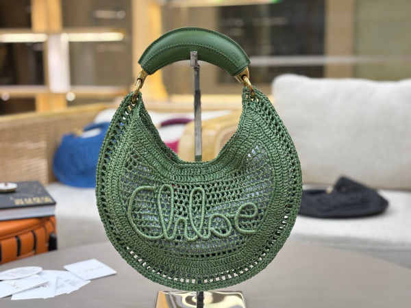 Chloe 25S summer banana hobo bag - 36*21.5*2cm [C21JI-075518] CELINE CHANEL ACCESSORIES LOEWE SHOES LOUIS VUITTON DIRO YSL OTHER BRAND HANDBAGS BALENCIAGA BOTTEGA VENETA GOYARD HERMES BURBERRY VALENTINO GUCCI FENDI MIUMIU CHLOE PRADA BVLGARI SUITCASE NEW ARRIVAL 