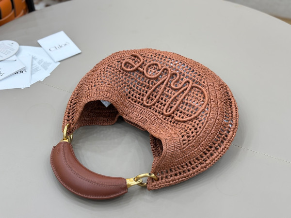 Chloe 25S summer banana hobo bag - 36*21.5*2cm [C21JI-075339] CELINE CHANEL ACCESSORIES LOEWE SHOES LOUIS VUITTON DIRO YSL OTHER BRAND HANDBAGS BALENCIAGA BOTTEGA VENETA GOYARD HERMES BURBERRY VALENTINO GUCCI FENDI MIUMIU CHLOE PRADA BVLGARI SUITCASE NEW ARRIVAL 